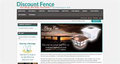 Desktop Screenshot of discountfence.org